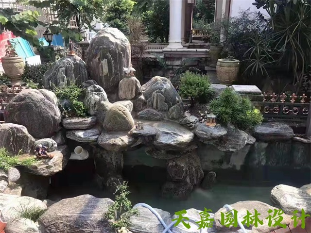 武汉现代别墅庭院景观设计